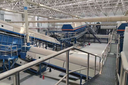 MSW sorting plant project 2
