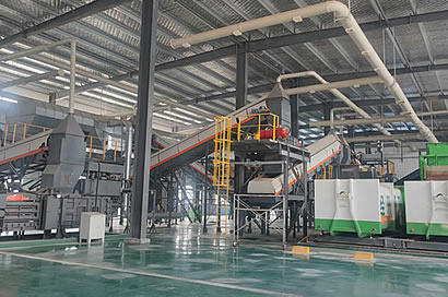 MSW sorting plant project 8