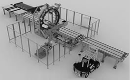 Waste Wrapping Machine