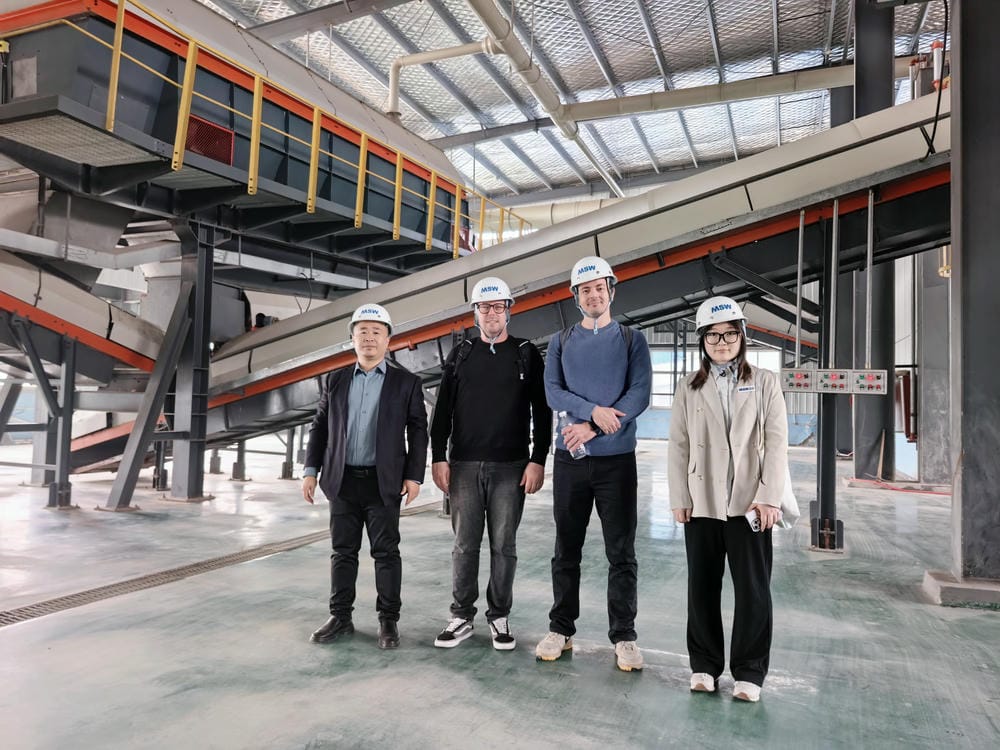 Brazilian Clients Visit MSWsorting to Explore Smart Recycling Solutions
