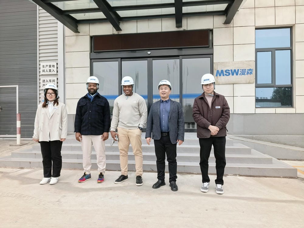 South African Clients Visit MSWsorting to See Recycling Solutions in Action