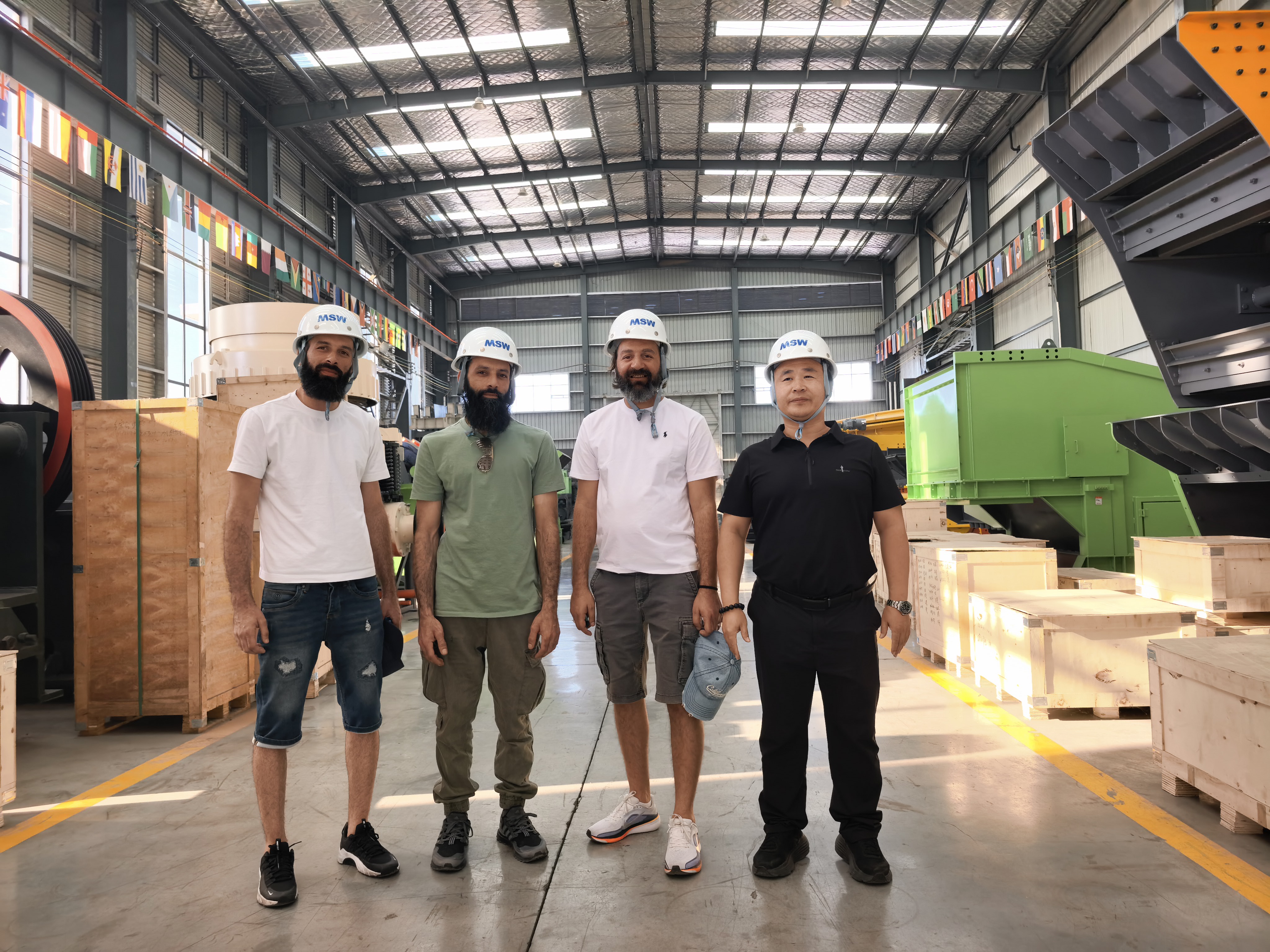 South African Client Visits MSWsorting for MRF Project Collaboration